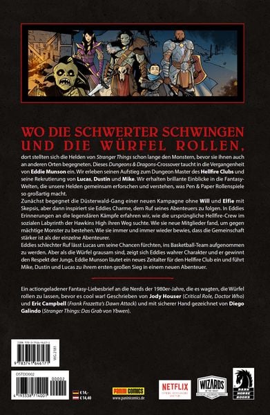 Produktbild: Stranger Things und Dungeons & Dragons - Der Crossover-Comic zur Netflix-Erfolgsserie und Pen & Paper-Games