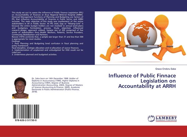 Produktbild: Influence of Public Finnace Legislation on Accountability at ARRH