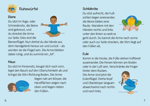 Produktbild: FamilyFlow. Kinderyoga-Würfel
