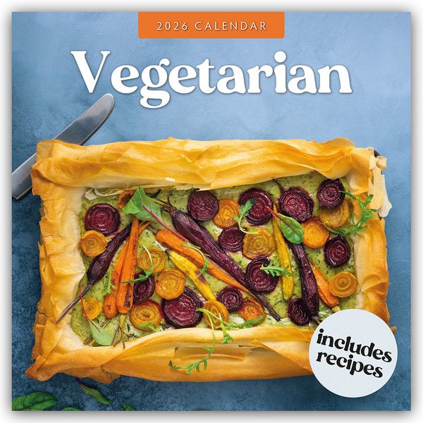 Produktbild: Vegetarian – Vegetarisch 2026 – 16-Monatskalender
