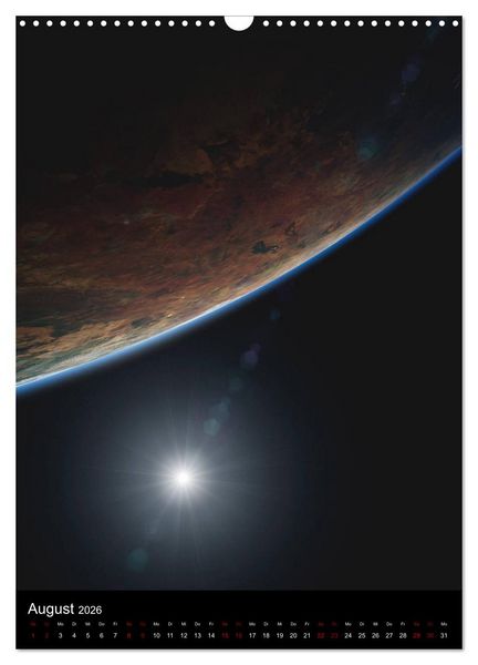 Produktbild: Weit entfernte Welten (Wandkalender 2026 DIN A3 hoch), CALVENDO Monatskalender