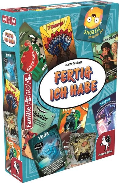 FERTIG ICH HABE