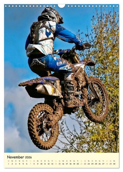 Produktbild: Motocross - einfach cool (Wandkalender 2026 DIN A3 hoch), CALVENDO Monatskalender
