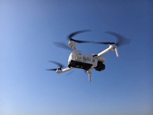 Produktbild: Hubsan Zino Mini Pro-2025 Quadrocopter RtF Kameraflug Wei&szlig; (matt)