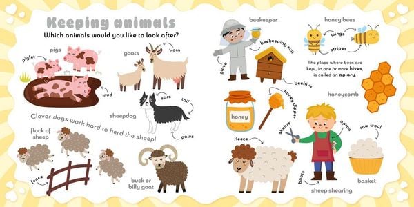 Produktbild: Supercute First Words on the Farm