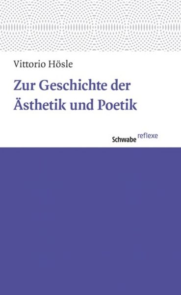 Produktbild: Zur Geschichte der &Auml;sthetik und Poetik