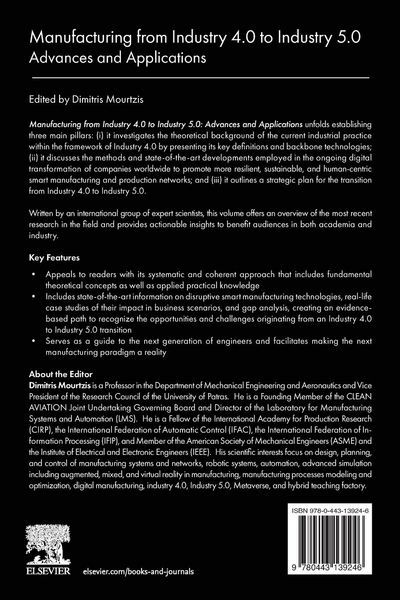 Produktbild: Manufacturing from Industry 4.0 to Industry 5.0