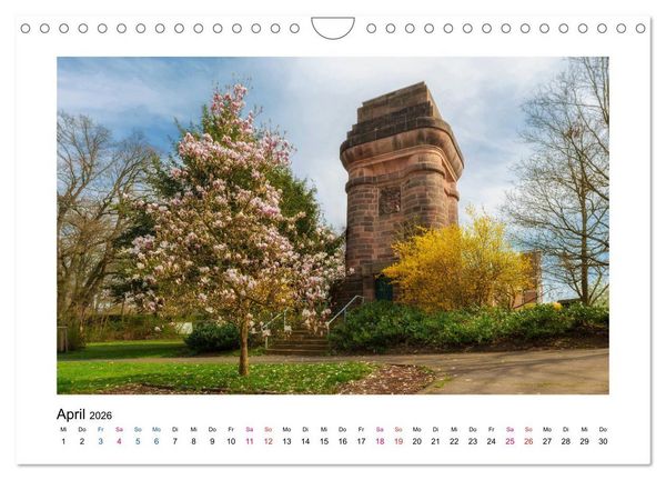 Produktbild: Marburger Ansichten (Wandkalender 2026 DIN A4 quer), CALVENDO Monatskalender