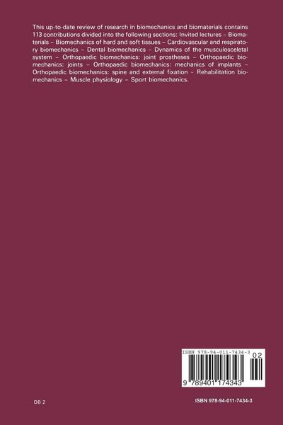 Produktbild: Biomechanics: Current Interdisciplinary Research
