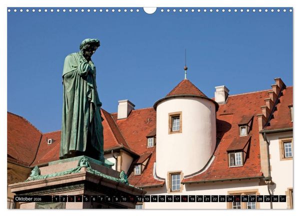 Produktbild: Landeshauptstadt Stuttgart (Wandkalender 2026 DIN A3 quer), CALVENDO Monatskalender