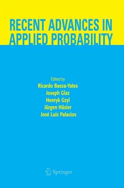Produktbild: Recent Advances in Applied Probability