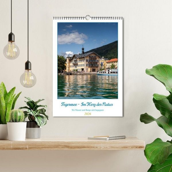 Produktbild: Tegernsee - Im Herz der Natur (Wandkalender 2026 DIN A3 hoch), CALVENDO Monatskalender