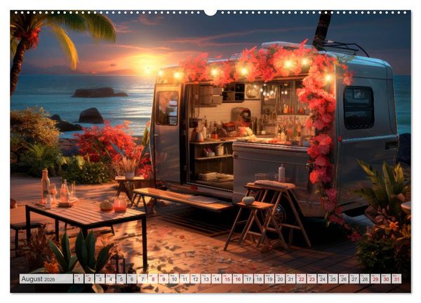 Produktbild: STREET FOOD Impressions around the world (Wall Calendar 2026 DIN A2 landscape), CALVENDO 12 Month Wall Calendar