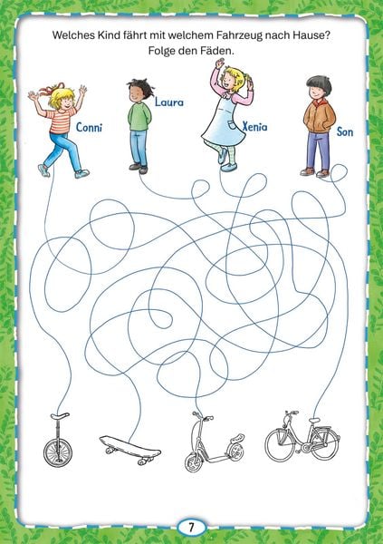 Produktbild: Conni Gelbe Reihe (Besch&auml;ftigungsbuch): Herausgefunden! Labyrinthe-R&auml;tsel-Spa&szlig;
