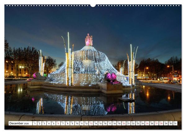 Produktbild: Aix-en-Provence, Provence's historical capital (High Quality Premium Wall Calendar 2026 DIN A2 landscape),CALVENDO 12 Month Wall Calendar