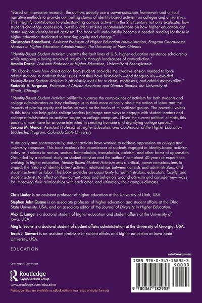 Produktbild: Identity-Based Student Activism
