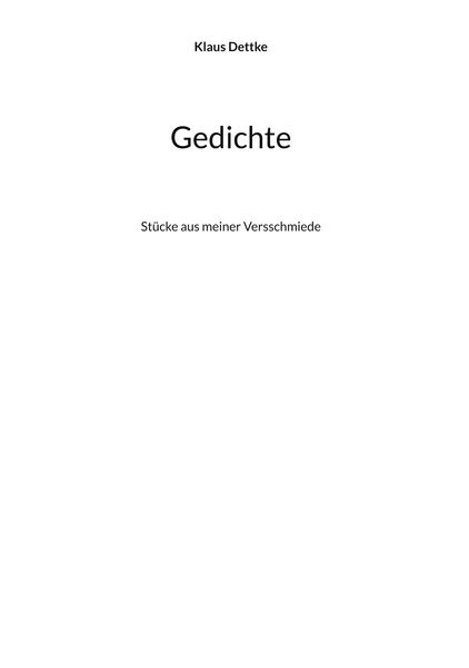 Produktbild: Gedichte