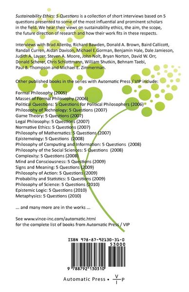 Produktbild: Sustainability Ethics