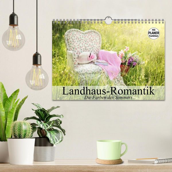 Produktbild: Landhaus-Romantik. Die Farben des Sommers (Wandkalender 2026 DIN A4 quer), CALVENDO Monatskalender
