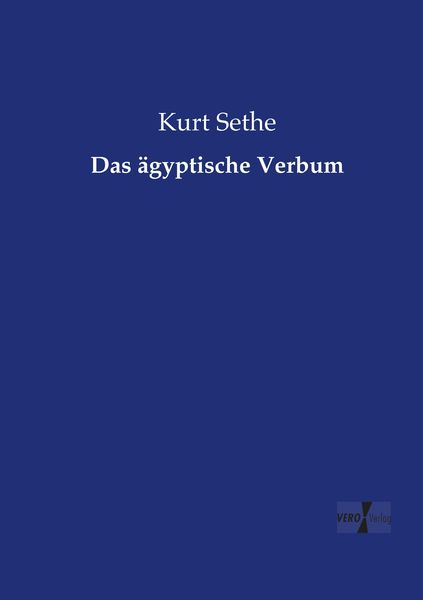 Produktbild: Das &auml;gyptische Verbum