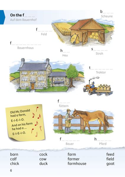 Mein buntes Vokabelheft. Englisch 3./4. Klasse, A5-Heft