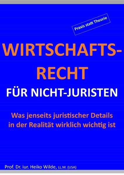 Produktbild: Wirtschaftsrecht f&uuml;r Nicht-Juristen