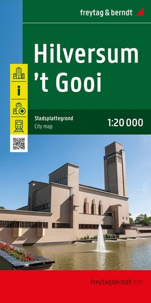 Produktbild: Hilversum, Stadtplan 1:20.000, freytag & berndt