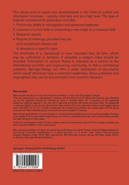 Produktbild: Stochastic Differential Systems