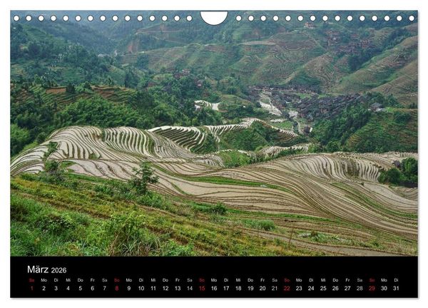 Produktbild: China 2026 - Metropolen und Landschaften (Wandkalender 2026 DIN A4 quer), CALVENDO Monatskalender