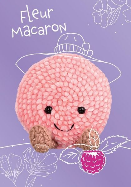 Produktbild: Amusing Lovables H&auml;kelset Fleur Macaron