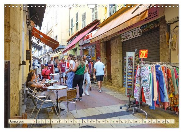 Produktbild: Nizza Bezaubernde Stadt (Wandkalender 2026 DIN A3 quer), CALVENDO Monatskalender