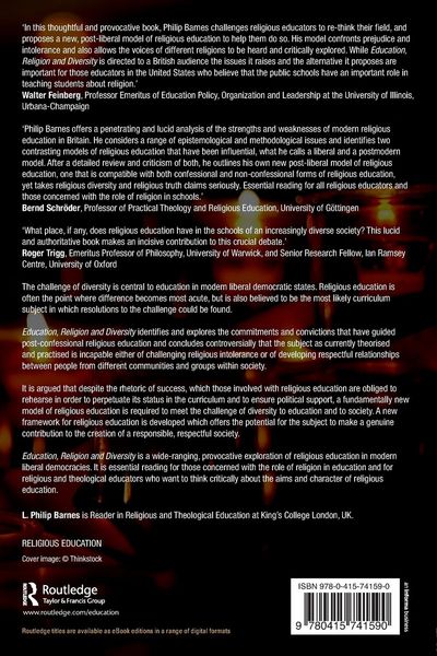 Produktbild: Education, Religion and Diversity