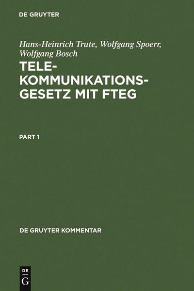 Produktbild: Telekommunikationsgesetz mit FTEG