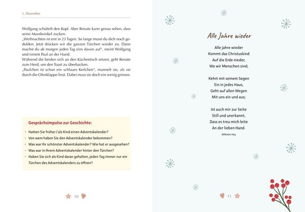 Produktbild: Das gro&szlig;e Weihnachtsbuch zum Vorlesen f&uuml;r Menschen mit Demenz