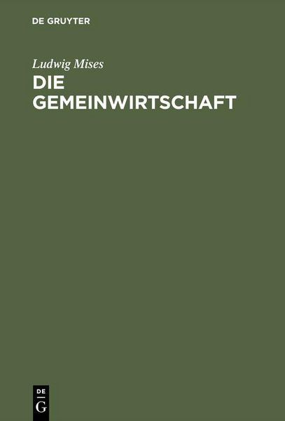 Produktbild: Die Gemeinwirtschaft