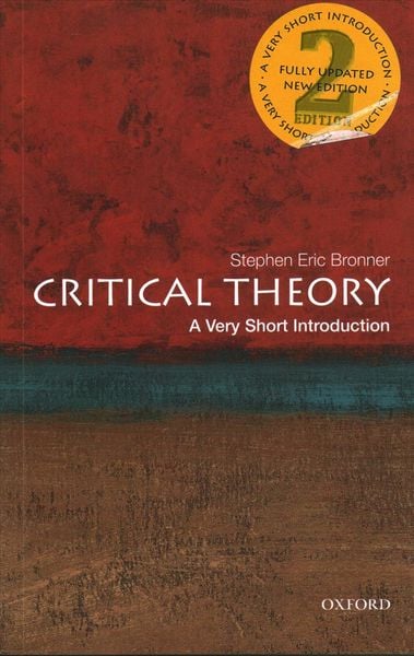 Produktbild: Critical Theory: A Very Short Introduction
