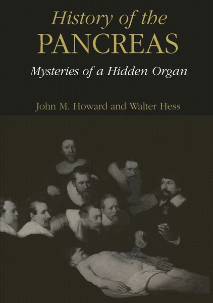 Produktbild: History of the Pancreas: Mysteries of a Hidden Organ