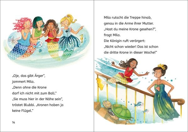 Produktbild: Lesel&ouml;wen 2. Klasse - Meerm&auml;dchengeschichten