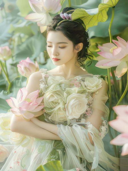 Produktbild: CALVENDO Puzzle Anmutige asiatische Frauen | 1000 Teile Lege-Gr&ouml;&szlig;e 64x48cm Foto-Puzzle f&uuml;r gl&uuml;ckliche Stunden