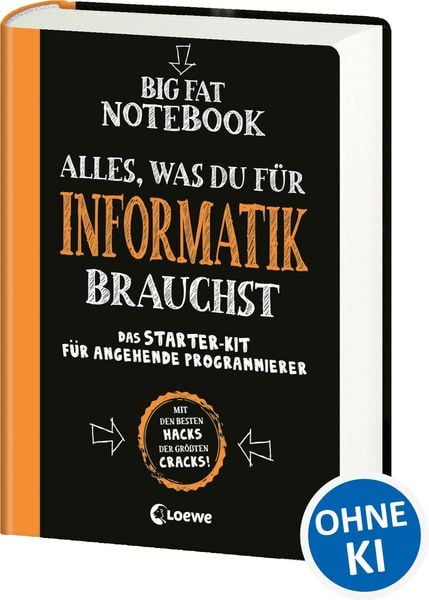 Produktbild: Big Fat Notebook - Alles, was du f&uuml;r Informatik brauchst - Das Starterkit f&uuml;r angehende Programmierer