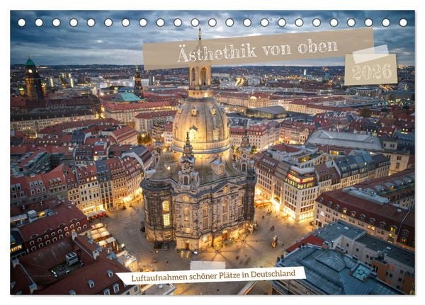 Ästehtik von oben (Tischkalender 2026 DIN A5 quer), CALVENDO Monatskalender