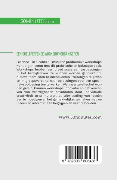 Produktbild: Een doeltreffende workshop organiseren
