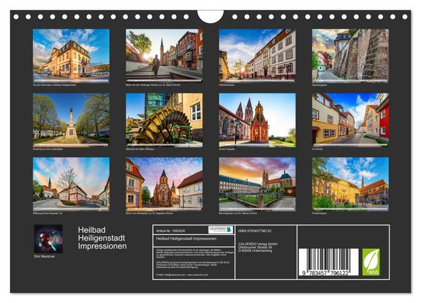 Produktbild: Heilbad Heiligenstadt Impressionen (Wandkalender 2026 DIN A4 quer), CALVENDO Monatskalender