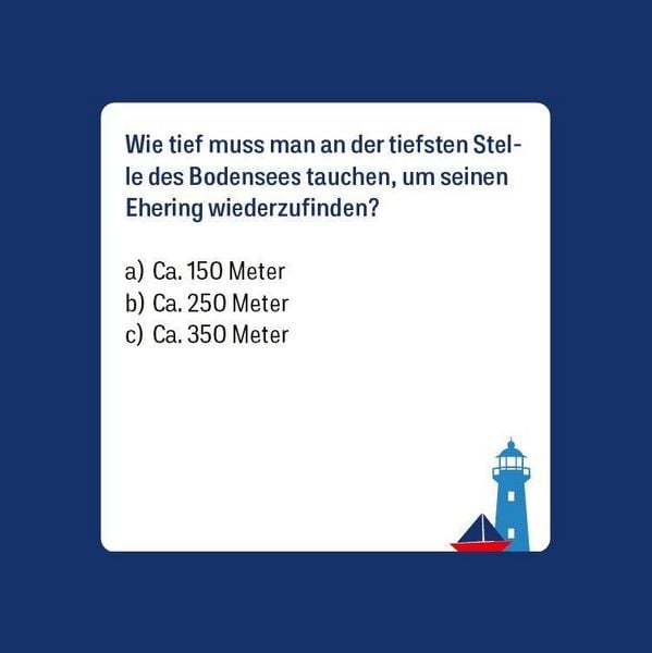 Produktbild: Bodensee-Quiz (Neuauflage)
