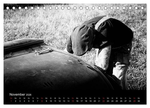 Produktbild: Hot Rods (Tischkalender 2026 DIN A5 quer), CALVENDO Monatskalender