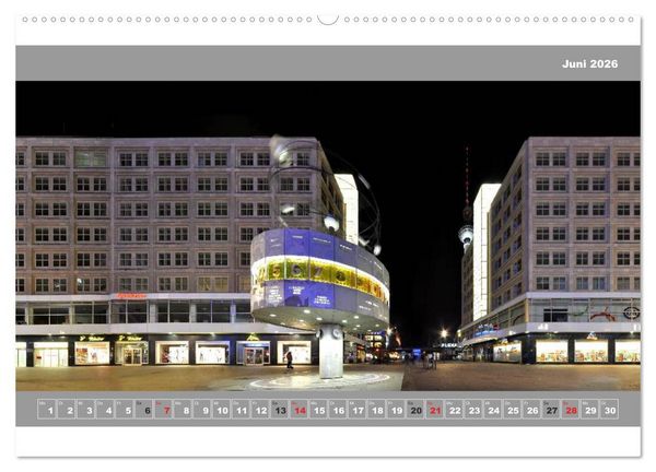 Produktbild: Berlin Fassade (Wandkalender 2026 DIN A2 quer), CALVENDO Monatskalender