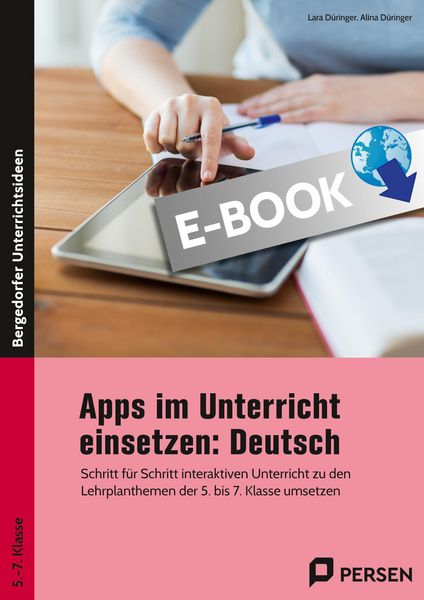 Produktbild: Apps im Unterricht einsetzen: Deutsch