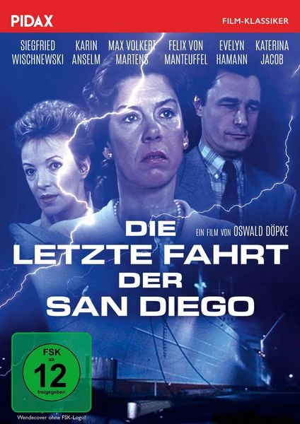 Produktbild: Die letzte Fahrt der San Diego / Spannender Kriminalfilm mit hochkar&auml;tiger Besetzung (Pidax Film-Klassiker)