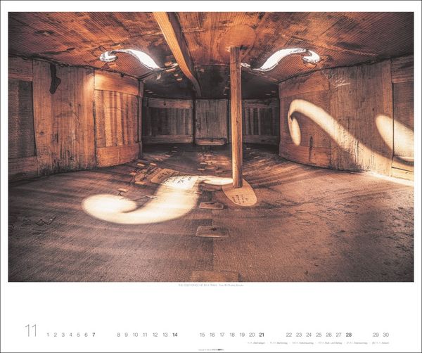 Produktbild: Architecture in Music Kalender 2027 - Musikinstrumente von innen