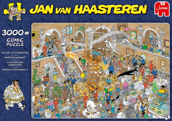 Produktbild: Jan van Haasteren - Kuriosit&auml;tenkabinett - 3000 Teile